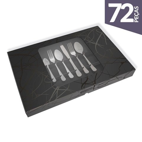 Faqueiro 72 Pcs Elite - Gourmet Mix