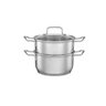 Jogo de Panelas Brinox Aço Inox Fundo Triplo Jasmin 4 Peças com Indução Inox - 5
