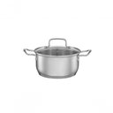 Ver imagem 4 de Jogo de Panelas Brinox Aço Inox Fundo Triplo Jasmin 4 Peças com Indução Inox