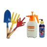 Kit Ferramentas Aço Jardinagem 3 Peças com Pulverizador 2L - 1