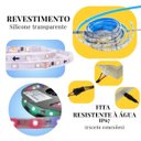 Ver imagem 4 de Fita Led Digital 5 Metros Rgb 328 Efeitos + Controle e Fonte