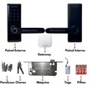 Ver imagem 3 de Fechadura Eletrônica Pado Fde 300w Wi-fi Resistente À Água