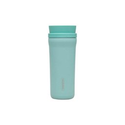 Copo Térmico Inox Tramontina 460ml Verde Bocal 360° Quente Frio Garrafa Café Bebida - 1