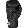 Kit Luva de Boxe Muay Thai MMA Bandagem Preta 08oz - 5