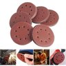 100 Discos de Lixa com Fecho de Contato Diâmetro de 125Mm Grão 100# - 1