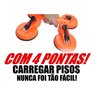 Ventosa Quadrupla 100kg Transporte Vidro Ceramica Starfer - 4