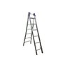 Escada Extensiva 6 Degraus Trava Resistente Alumínio 2,6M - 1