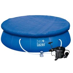 Piscina Inflável 11000 Litros + Bomba de Filtragem 220v + Bomba de Ar - 1
