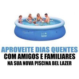 Piscina Inflável 11000 Litros + Bomba de Filtragem 220v + Bomba de Ar - 5