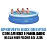 Piscina Inflável 11000 Litros + Bomba de Filtragem 220v + Bomba de Ar - 5