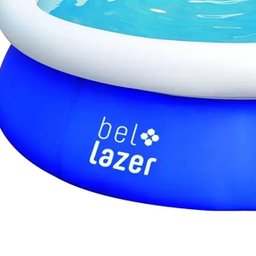 Piscina Inflável Redonda Azul 2500 Litros + Bomba de Ar Elétrica - 3