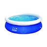 Piscina Inflável Redonda Azul 2500 Litros + Bomba de Ar Elétrica - 5