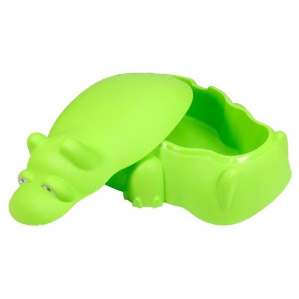 Piscina Infantil Hipopótamo Com Tampa Roxo/verde Até 30kg Belfix - 8