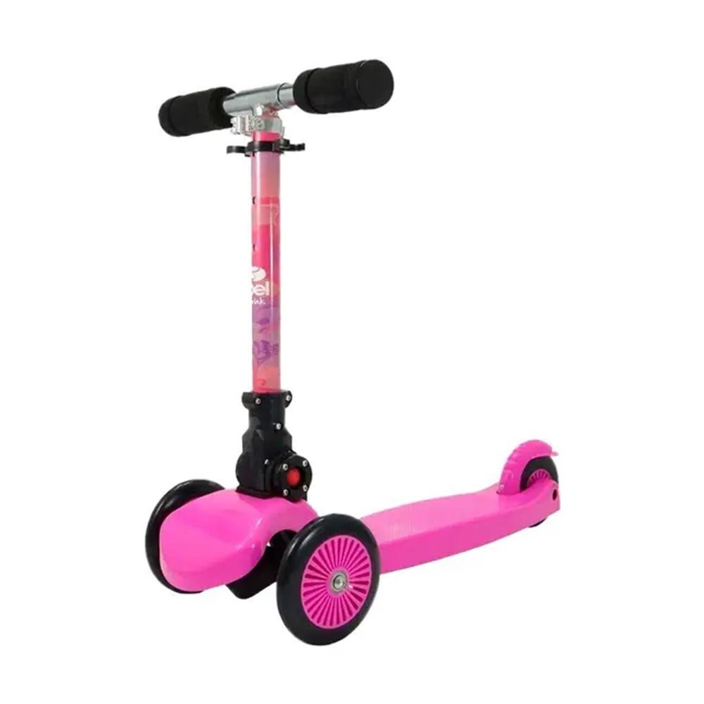 Patinete Sport Tech Infantil 3 Rodas Rosa - Bel Sports - 1