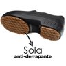 Sapato Antiderrapante de Borracha Preto Nº 42 - 3