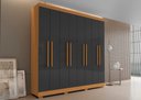 Ver imagem 2 de Guarda-Roupa Dubai 8 Portas 4 Gavetas Internas