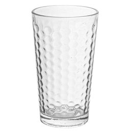Jogo de Copos e Jarra Transparente Colmeia 5 peças - Casambiente - 5