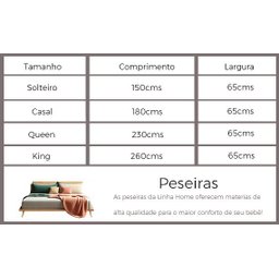 Peseira Tricô Geométrica Carlan - 5