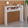 Mesa Aparador Buffet Escrivaninha para Escritório Rack com Prateleira Mark Flex Collor - 1