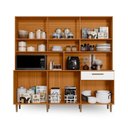 Ver imagem 2 de Armário para Cozinha 12 Portas 1 Gaveta Clarice Yescasa