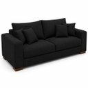 Ver imagem 4 de Sofá Milano | Linho:220/Linho/Preto