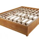 Ver imagem 2 de Base Cama Box Casal Imperatriz Com Pés Mel Viero