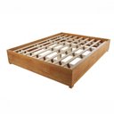 Ver imagem 3 de Base Cama Box Casal Imperatriz Com Pés Mel Viero