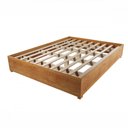 Ver imagem 1 de Base Cama Box Casal Imperatriz Com Pés Mel Viero