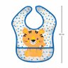 Babador Com Bolso Pega Migalhas Tigrinho Buba Azul - 4