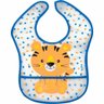 Babador Com Bolso Pega Migalhas Tigrinho Buba Azul - 1
