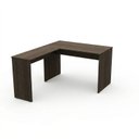 Ver imagem 2 de Escrivaninha em L Mesa de Escritório 150x120cm Studio Nogueira Marrom/Lamina