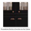 Ver imagem 5 de Cozinha Completa Modulada Tuboarte Ágata 100% MDF com 2 Balcões 11 Portas e 6 Gavetas