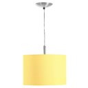 Ver imagem 2 de Lustre Cúpula Pendente Dome Estampado Amarelo Bolinha