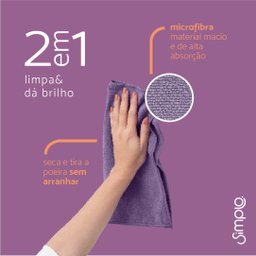 Pano de Microfibra Alta Performance - Simplo - 7