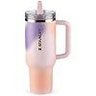 Copo com Canudo Stanley Quencher Protour 1.18l Anti Vazamento - Rose Costal Motion - 4