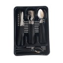 Ver imagem 4 de Jogo de Talheres 25 Peças Preto