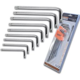 Chaves Torx Com Cabo Longa Tork 9 Peças Starfer Reforçado - 1