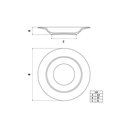 Ver imagem 6 de Prato Fundo Tramontina Monocroma em Porcelana Decorada 23 Cm