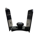 Ver imagem 4 de Suporte Home Theater Parede C/ Articulação Preto C/ 2 Unidades Universal P/ Caixas de Som até 3kg