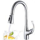 Ver imagem 5 de Torneira Goumert Extensivel Pia Bancada Luxo Monocomando Cozinha Agua Quente Fria 3 Modos Jatos 360 