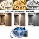 Ver imagem 4 de Fita de Led 5025 Dimerizável com Luz Fria, Quente e Neutra de 5m de 12v com Controlador de Efeitos e