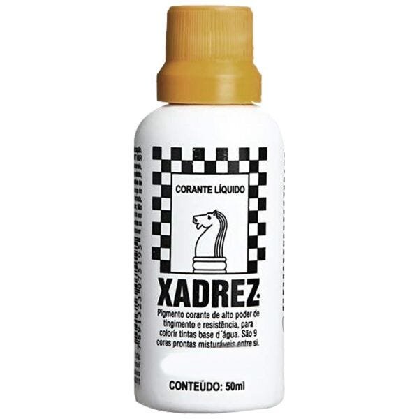 Kit 9 Unid. Corante Líquido Xadrez P/ Tinta A Base D'água