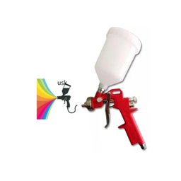 Pistola Pintura Profissional Pintar Carros Moveis Forte - 1