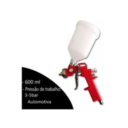 Pistola Pintura Profissional Pintar Carros Moveis Forte - 2