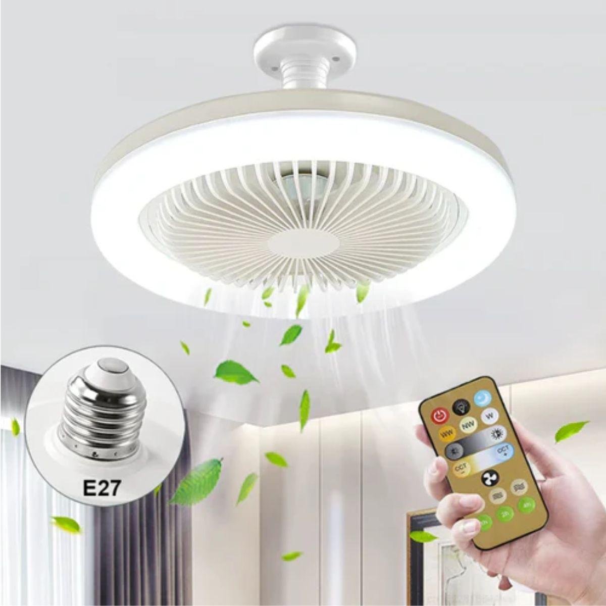 Ventilador de Teto para Quarto com Potência Ajustável | MadeiraMadeira