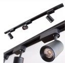 Ver imagem 1 de Trilho Eletrificado 1M + 3 Spot LED 10W 3000K Bivolt Preto