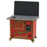 Fogão à Lenha Venax Século XV Imperador Caldeira Gabinete Nº 2 Esquerda Vermelho - 1
