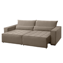 Ver imagem 7 de Sofa Cama 260cm Retratil e Reclinavel 4 Lugares Nepal