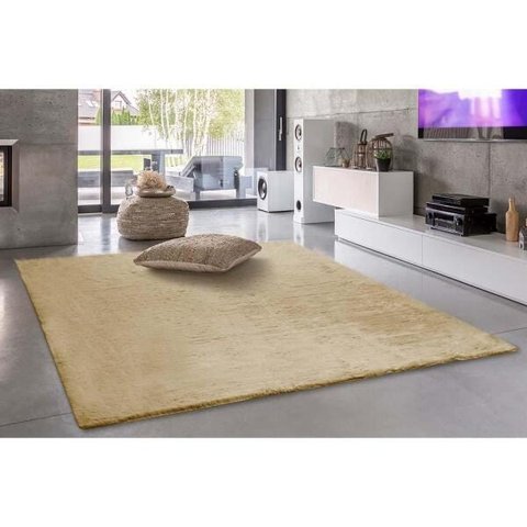 Tapete Felpudo Pluma 03 Bege 2,00x2,40M - Edantex