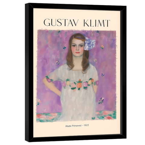 Quadro Decorativo Gustav Klimt Mada Primavesi